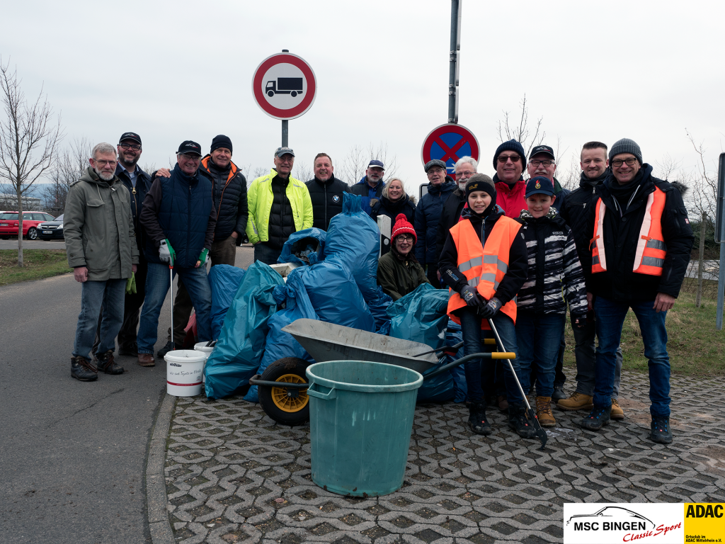 MSB Bingen beim Binger "Dreck weg Tag" 2018