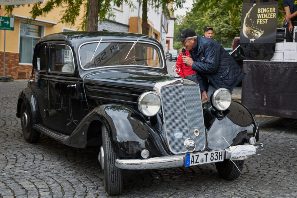 Ältestes Fahrzeug, Mercedes Benz V170 1953 © Karlheinz Lamby