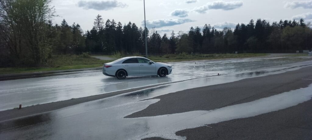 Fahrsicherheitstraining des MSC Bingen e.V. am Nürburgring - Schleuderplatte